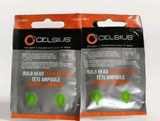 Celcius Attrezzatura Pesca Ghiaccio Lampadina Testa Bastone Luminoso Ricarica 2 Confezioni da 2ct CE-25MR-2