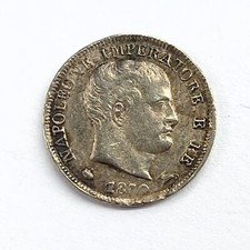 Milano Napoleone re d’Italia 5 soldi 1810 SPL+ Fondi lucenti