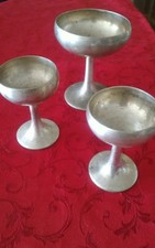 3 COPPE ALPACCA MARCHIATE