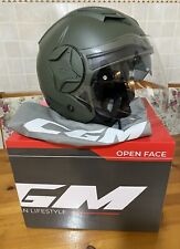 Casco open face CGM 129A Illinois verde