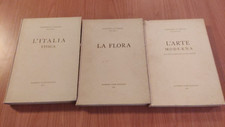 3 VOLUMI (1-2-12) CONOSCI L'ITALIA-  FLORA - ITALIA FISICA - ARTE MODERNA  MCX