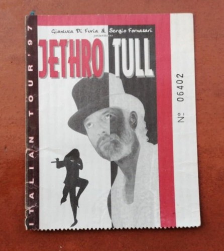 Biglietto concerto jethro tull - biglietto,