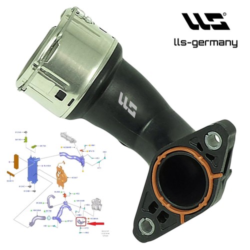 Turboscarico tubo intercooler - turboscarico,
