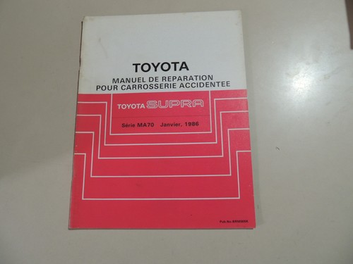 Toyota supra ma70 1986 - supra, manuale
