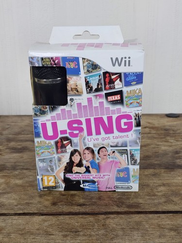 Nintendo wii sing ve got - wii, u-sing