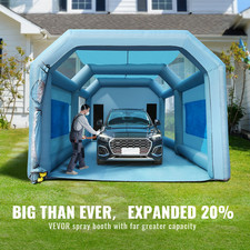 Cabina Di Verniciatura Gonfiabile Tenda Di Verniciatura Auto 26X15X11 Piedi F...