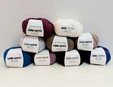 GOMITOLO 50 gr. LANA GATTO "FEELING" 70% MERINO 20% SETA 10% CASHMERE 140 mt.