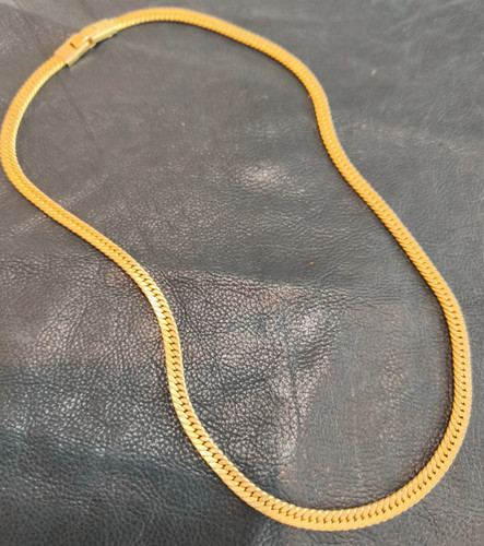 Collana girocollo dorata - collana,