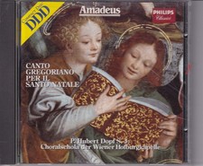 CANTO GREGORIANO PER IL SANTO NATALE CD P. HUBERT DOPF S. J.  Amadeus E00357