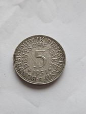 Germania Ovest 5 Deutsche Mark 1951 – Argento 62,5% – Repubblica Federale –...