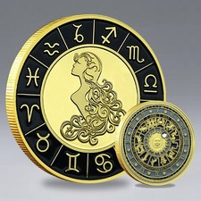 Moneta commemorativa oroscopo