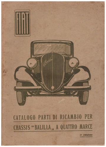 Fiat balilla marce - fiat,