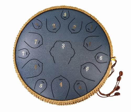 Steel tongue drum note 13 - steel,