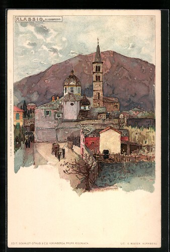 Cartolina artista manuel - cartolina,