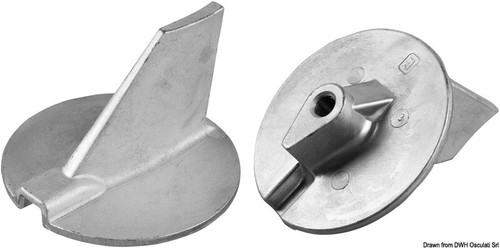 Anodo zinco pinna evinrude - zinco, a