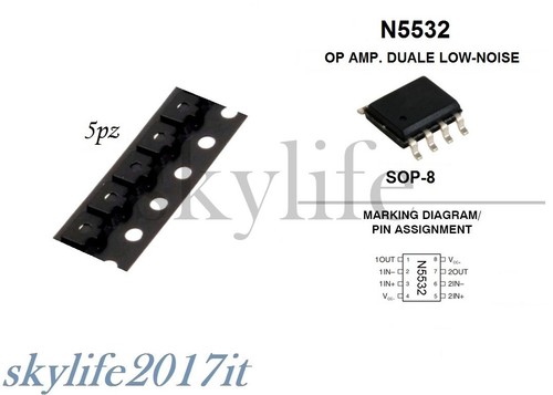 Ne5532 n5532 smd - pz,
