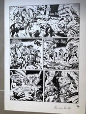 PICCINELLI  - TEX   - TAVOLA ORIGINALE  DEL N. 580 PAG. 84