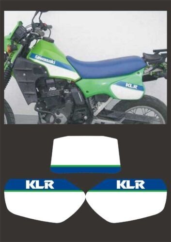 Adesivi tabelle klr 600 anno - adesivi,