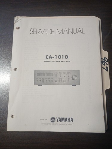 Yamaha 1010 manuale - yamaha, di