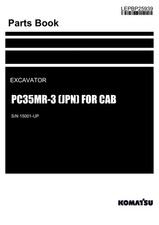 Komatsu PC35MR-3 JPN FOR CAB
