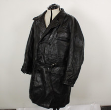 Cappotto auto pelle vintage