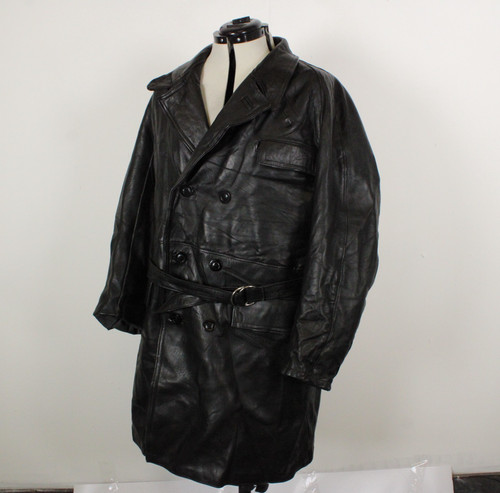 Cappotto auto pelle - , vintage