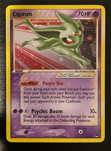 100 pokébox espeon gold - pokébox,