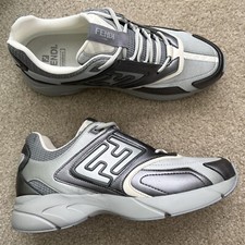 Fendi Faster Trainer Low Grey