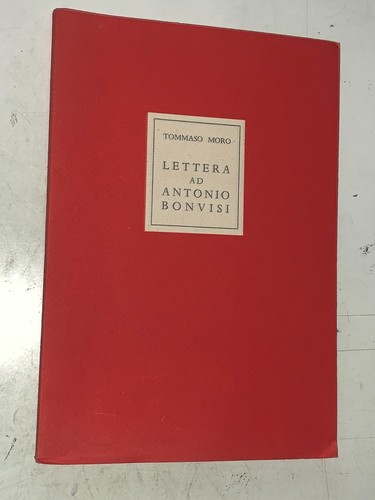 Tommaso moro lettera - tommaso, ad