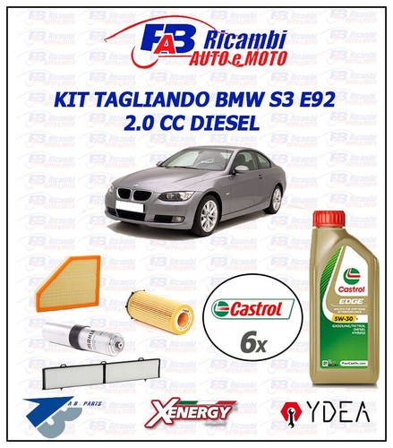 Kit tagliando bmw e92 0 - s3,