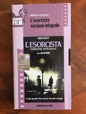VHS Film L'esorcista versione integrale Grandi Film n. 15  Corriere della sera 