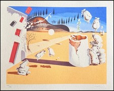 Salvador dali litografia - dali,