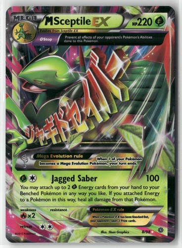 Sceptile 98 holo ex - 8/98,