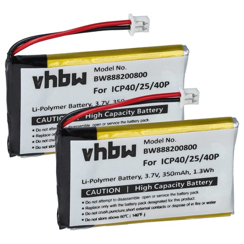 Batteria per cuffie sena - 2x,