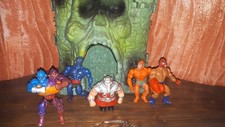 masters of the universe motu lotto lot job vintage action figure , no castle. L3