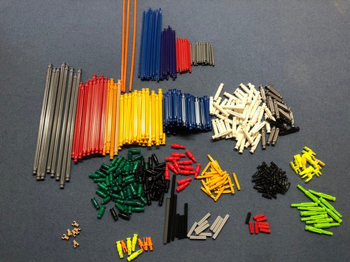 Knex rods ricambi misti - rods,
