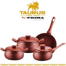 7 pz Set Pentole Alluminio