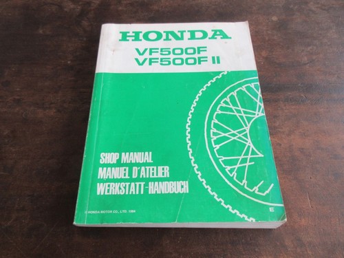 Honda vf500f vf500f2 service - honda,