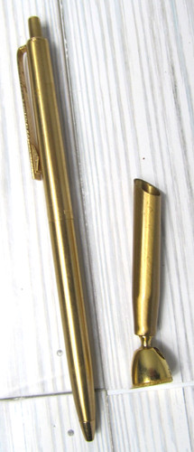 Paper mate pen gold - paper,