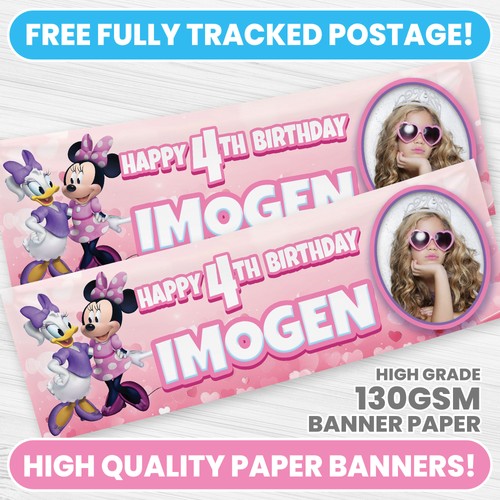 Banner personalizzato minnie - personalizzato,