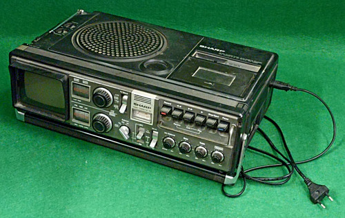 Televisore vintage portatile - televisore,