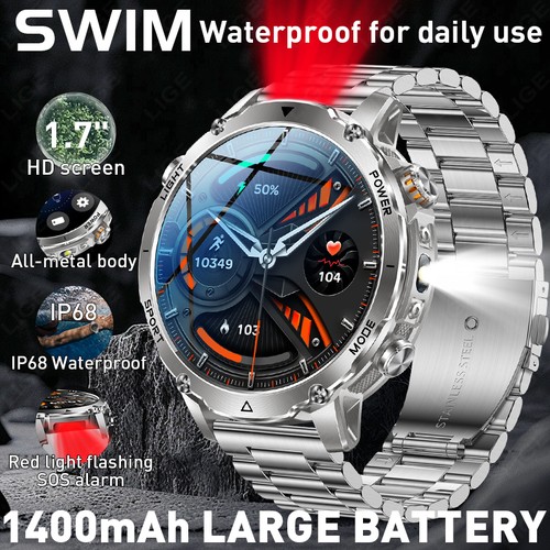 Smartwatch uomo militare - smartwatch,