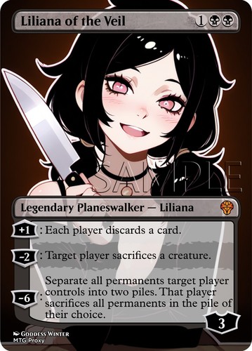 Mtg liliana del velo - -,