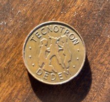 Gettone Tecnotron Dedem LGI Kiddie Rides bronzato, Coin, Moneta