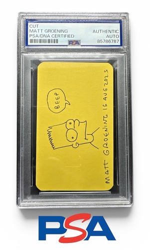 Matt groening signed - matt,