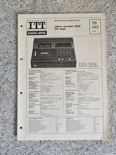 Manuale servizio originale - di,