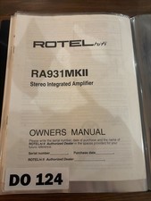 RA931MKii Amplificatore Rotel