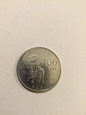 100 Lire Fao1979 Commemorativa