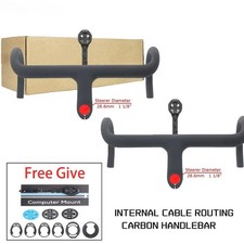  Manubrio integrato in fibra