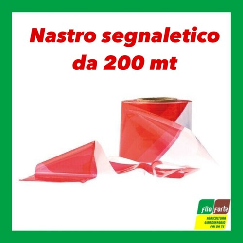 Nastro segnaletico bianco - nastro,
